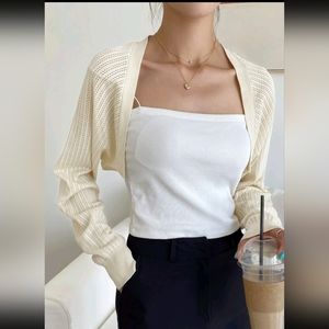 NWOT Knit shrug cardigan